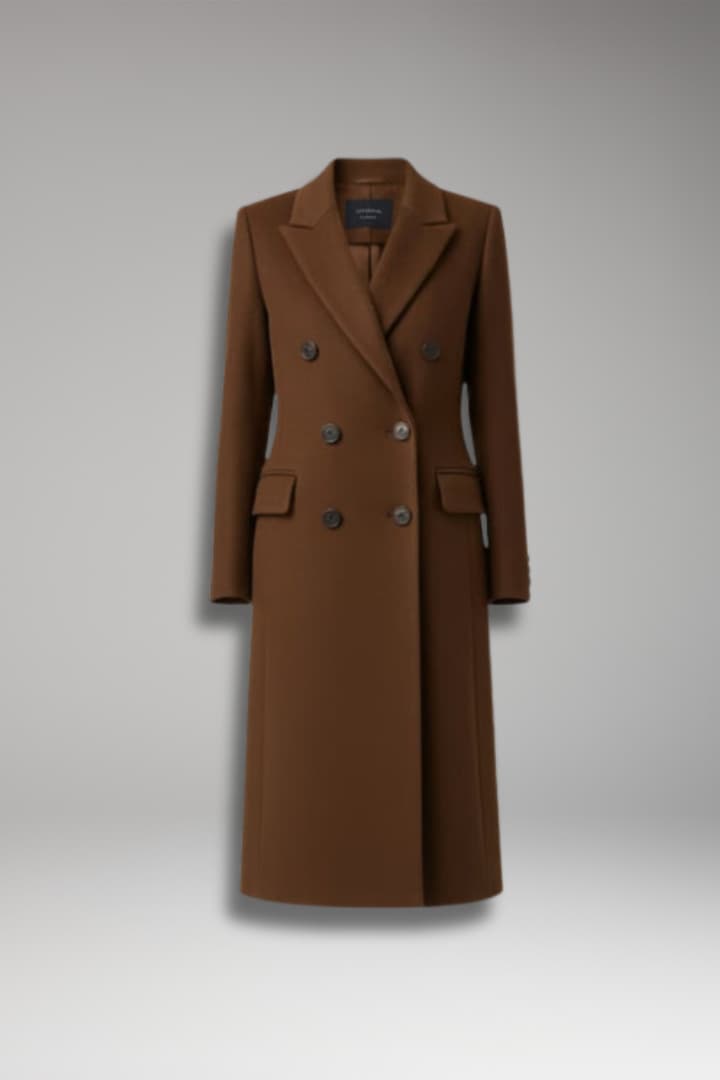 Women's Straight Fit Long Sleeve Winter Coat - VibreMode