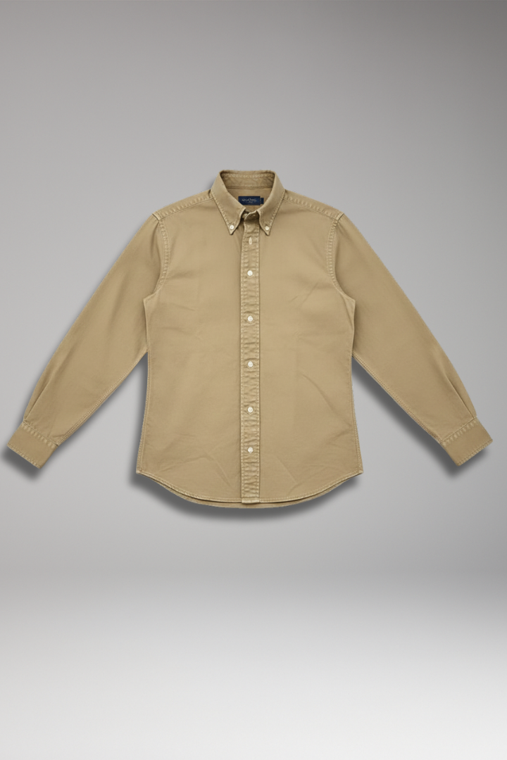 Men's Button Front Dress Shirt with Cuffs - VibreMode