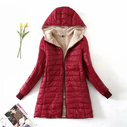 Warm Down Filled Parka Jacket - VibreMode