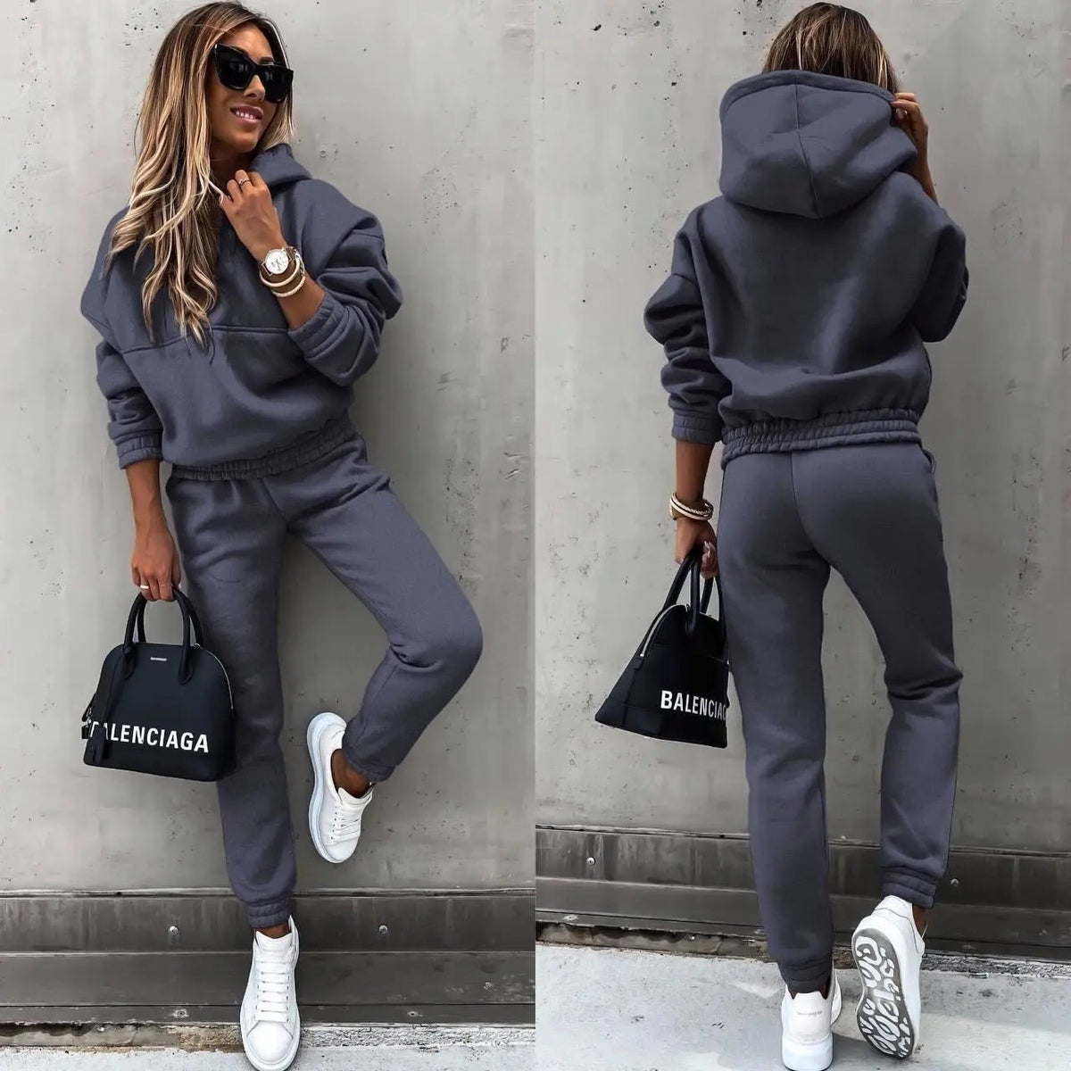Cozy Hoodie and Jogger Set for Women – Effortless Style & Comfort-Caliboot