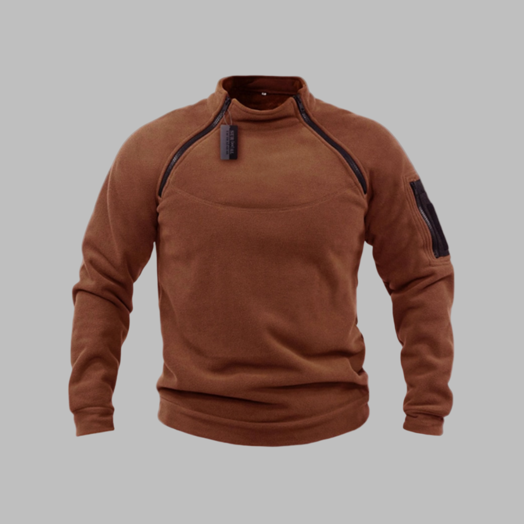 Men's Windproof Fleece Sweater - VibreMode