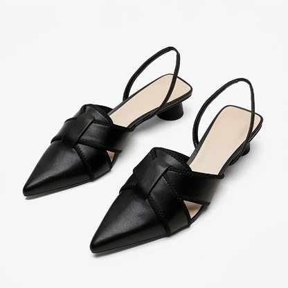Women's Flat Sandals Low Heel Leather - VibreMode