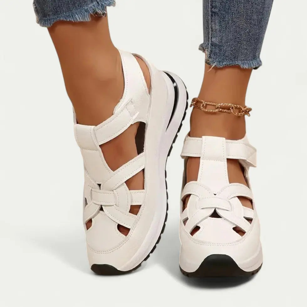 Women's Cushioned Walking Sandals Comfortable - VibreMode