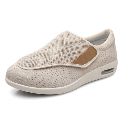 Comfortable Wide Fit Women's Walking Shoes with Air Cushion