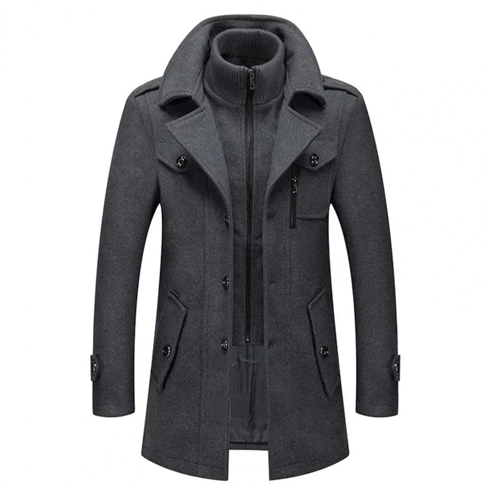 Men's 2-Piece Winter Coat Warm Insulated