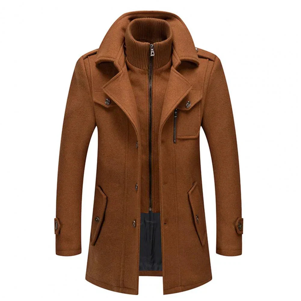 Men's 2-Piece Winter Coat Warm Insulated