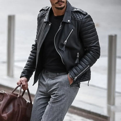 Men's Leather Jacket Robust Brown