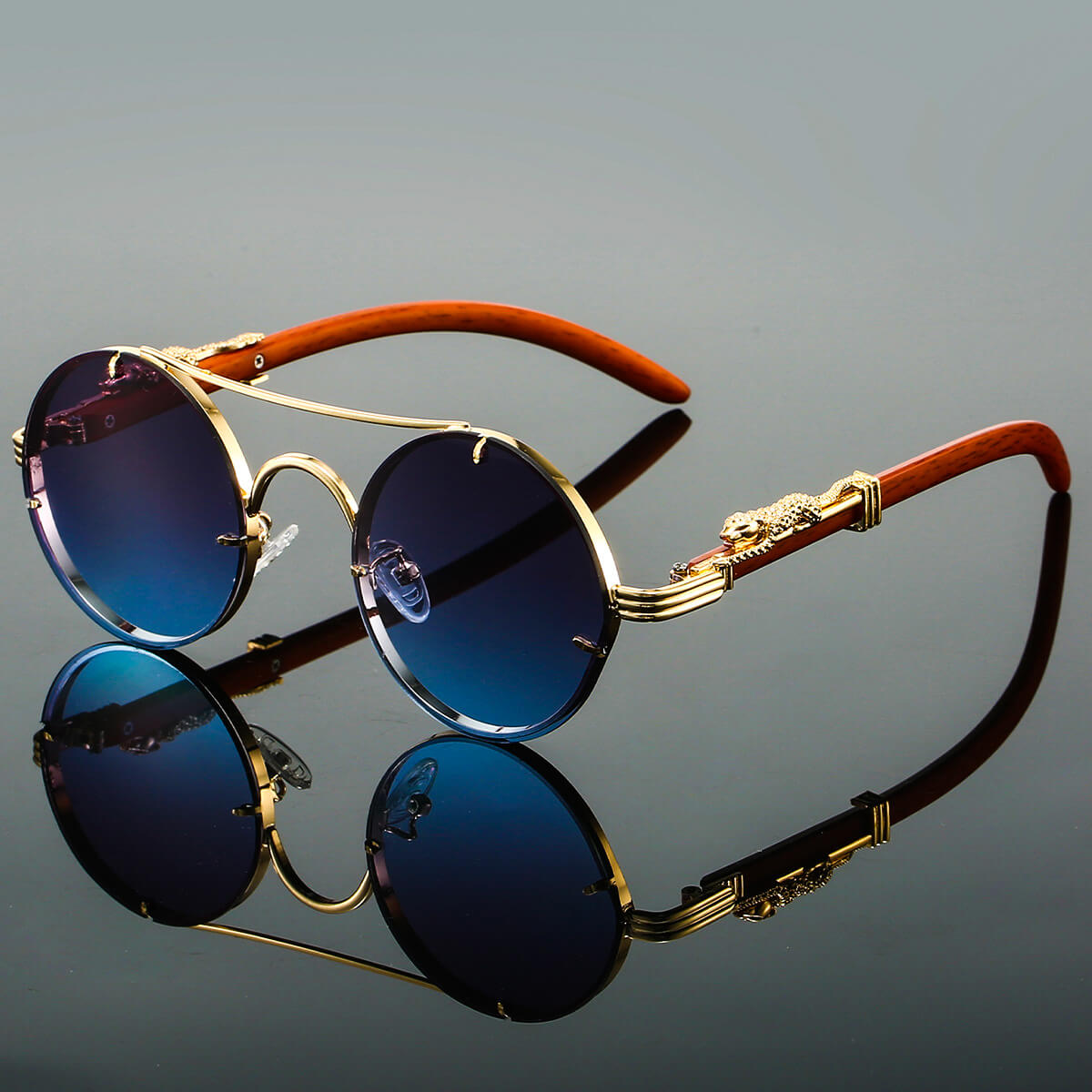 Vintage Leopard Sunglasses - VibreMode
