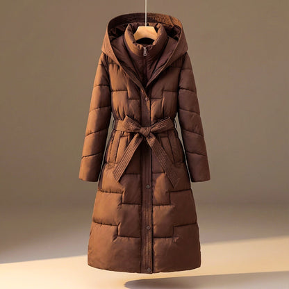 Warm Padded Hooded Winter Coat - VibreMode