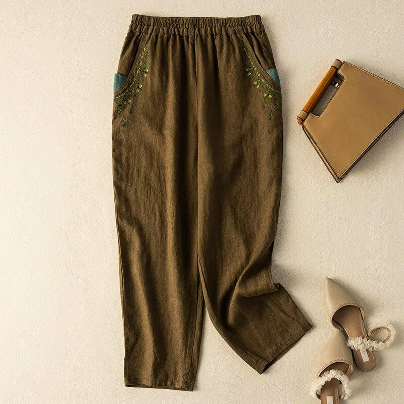 Boho Chic Flowy Harem Pants