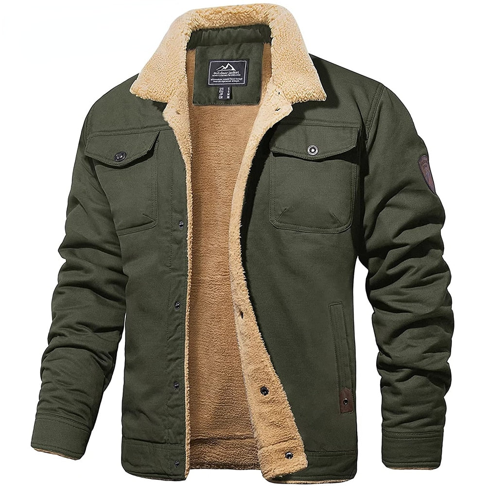 Martin | Mens Lightweight Summer Button Jacket