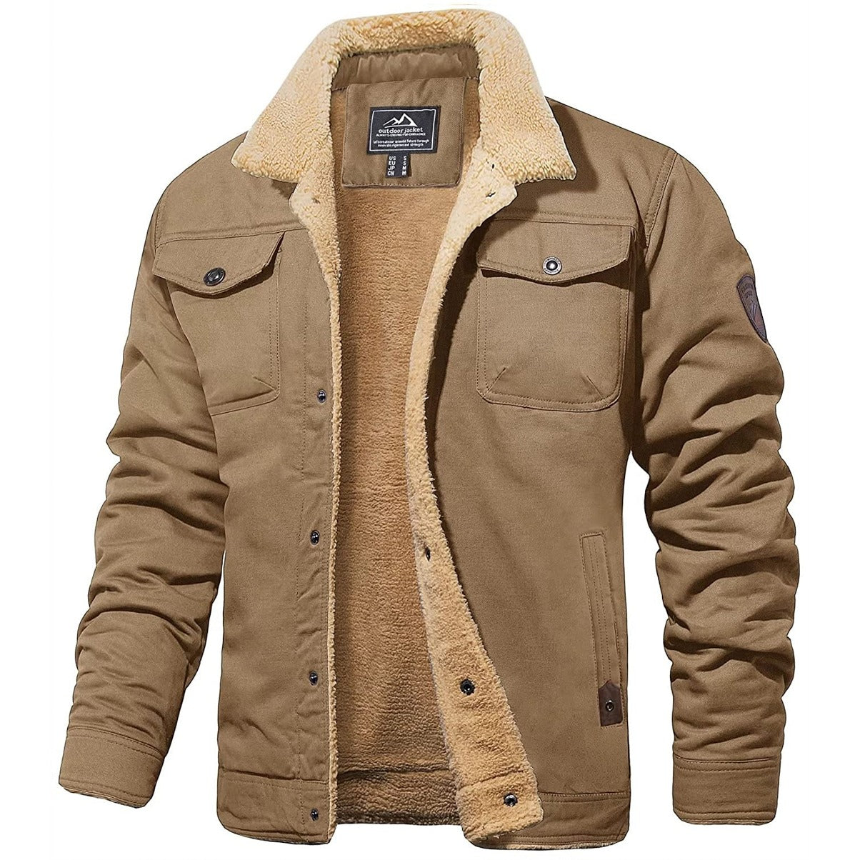 Martin | Mens Lightweight Summer Button Jacket