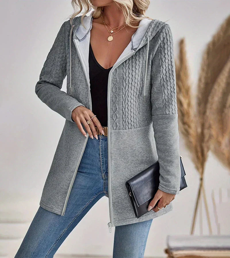 Soft Zip Up Hooded Sweatshirt