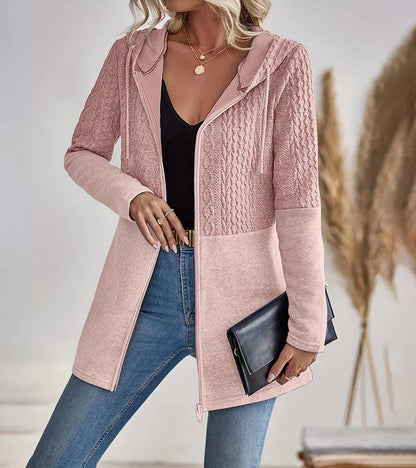 Soft Zip Up Hooded Sweatshirt