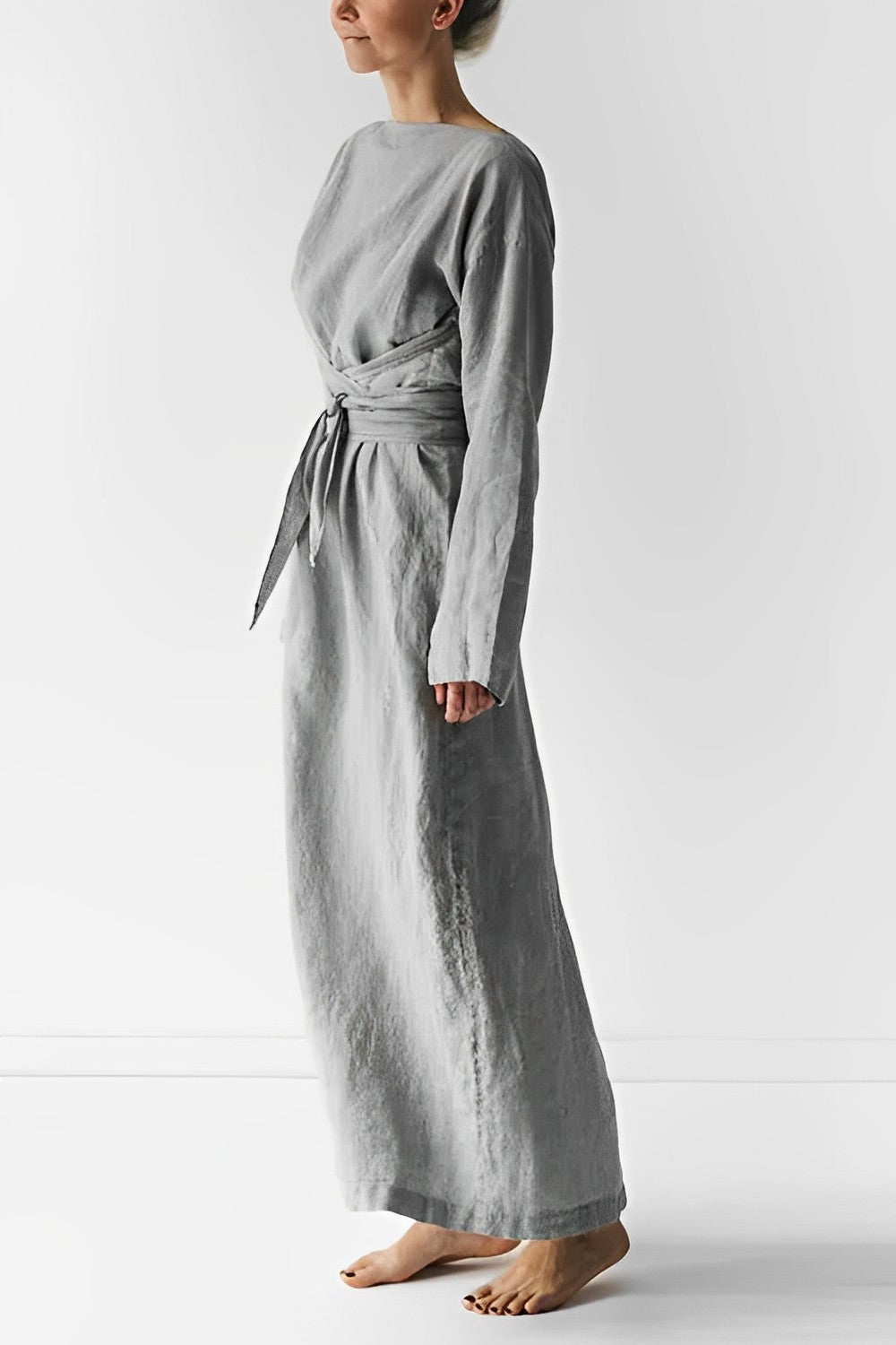 Women's Maxi Dress Bow Detail