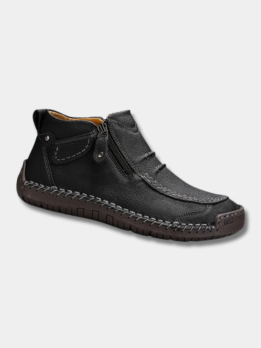 Men's Ankle Boots Zip Closure - VibreMode