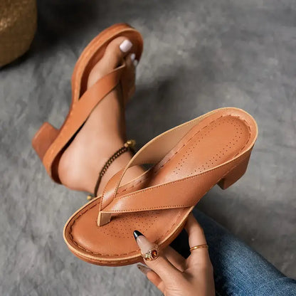 Women's Platform Sandals Block Heel