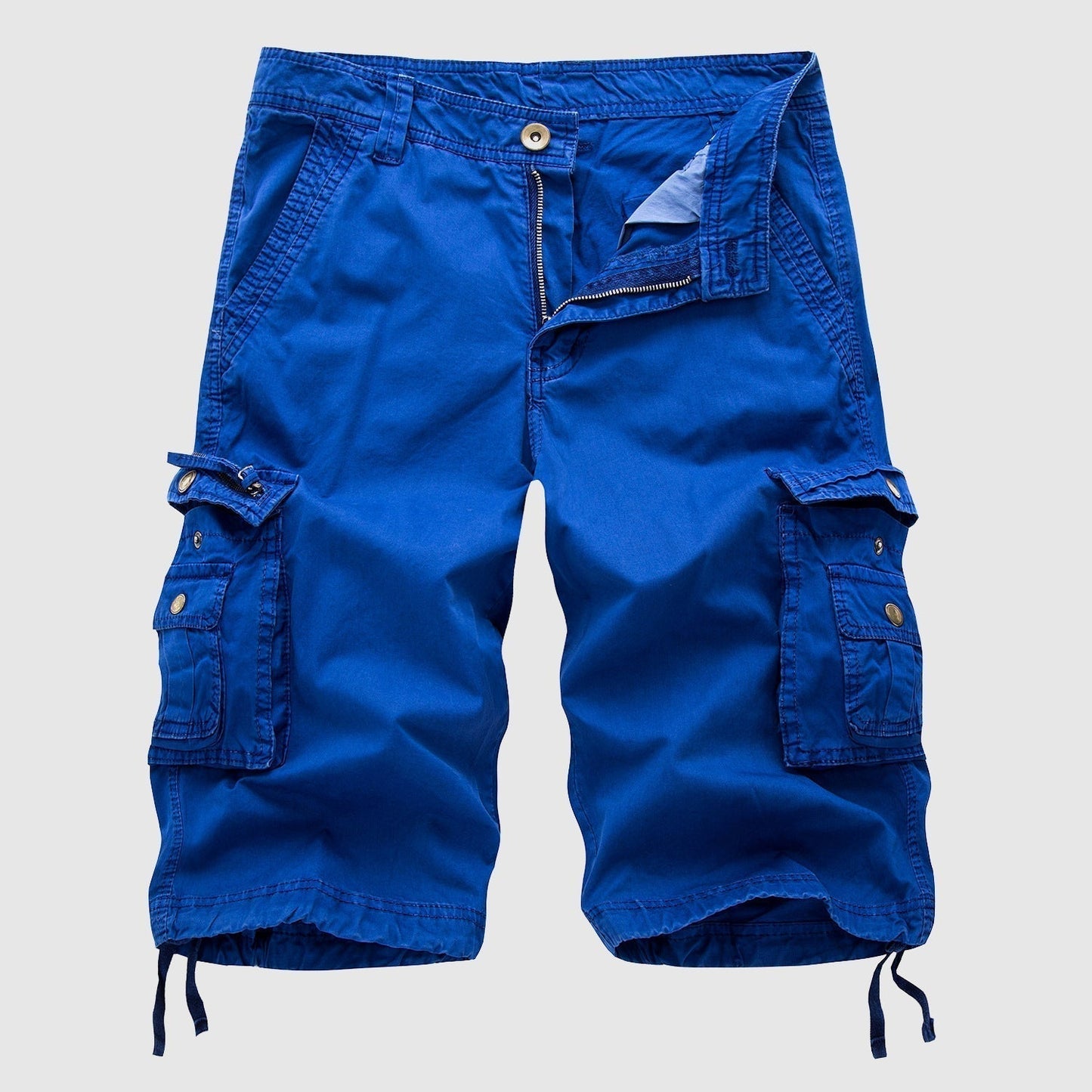 Men's Durable Cargo Shorts Knee-Length Casual