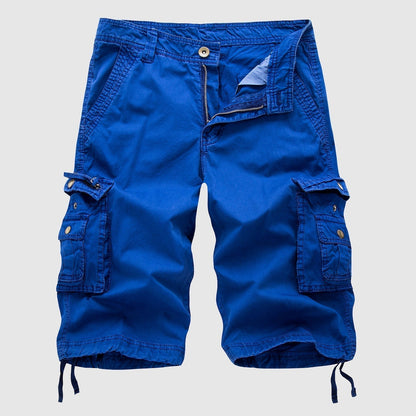 Men's Durable Cargo Shorts Knee-Length Casual