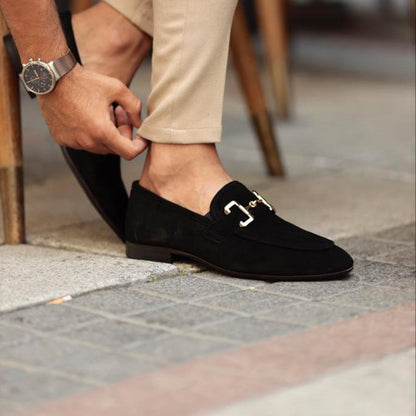 Men's Suede Loafers Refined Brown