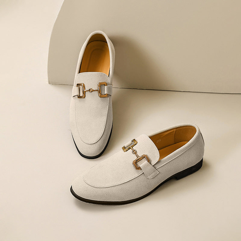 Men's Suede Loafers Refined Brown