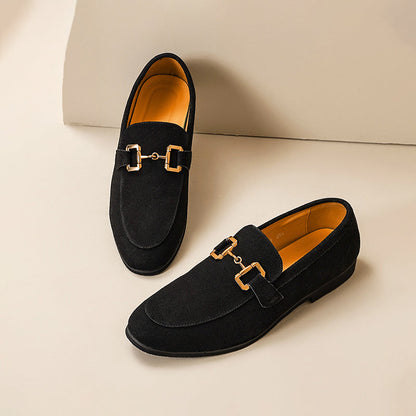 Men's Suede Loafers Refined Brown