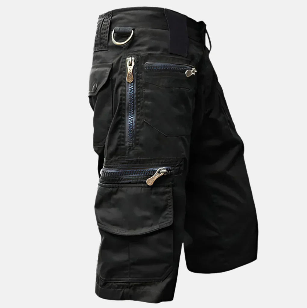Men's Cargo Shorts Knee-Length Cotton - VibreMode