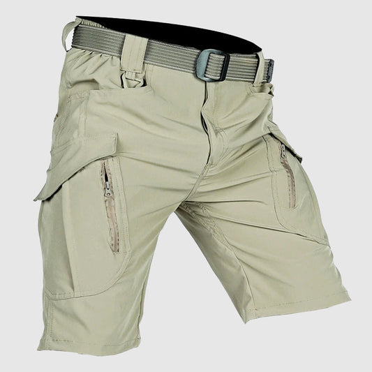 Sebastian Men's Tactical Cargo Shorts Durable Cotton Blend Relaxed Fit - VibreMode