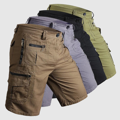 Men's Cargo Shorts Multi-Pocket Durable Knee Length