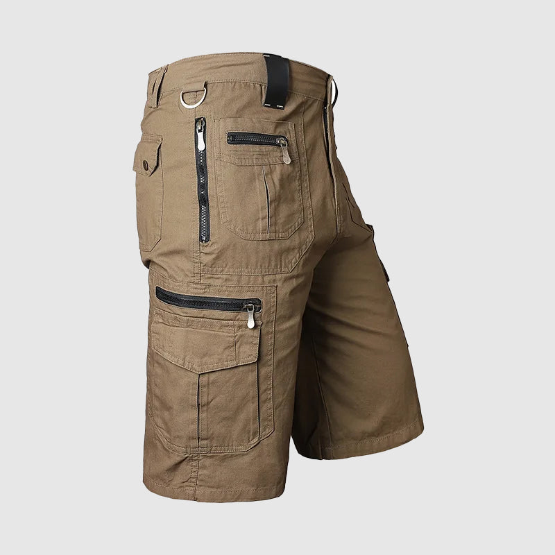 Men's Cargo Shorts Multi-Pocket Durable Knee Length