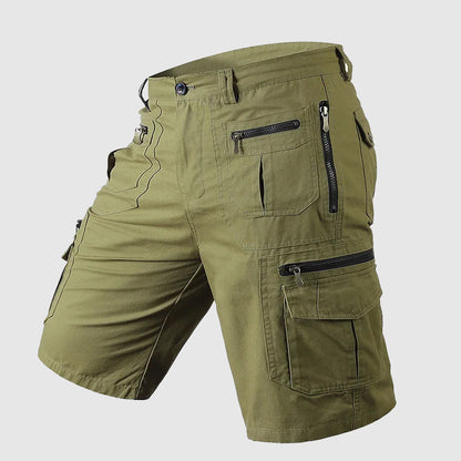 Men's Cargo Shorts Multi-Pocket Durable Knee Length