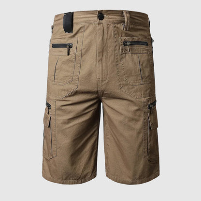 Men's Cargo Shorts Multi-Pocket Durable Knee Length