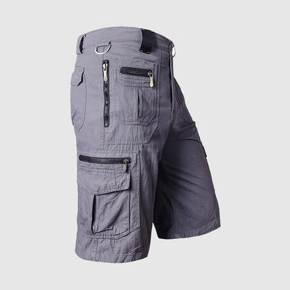 Men's Cargo Shorts Multi-Pocket Durable Knee Length