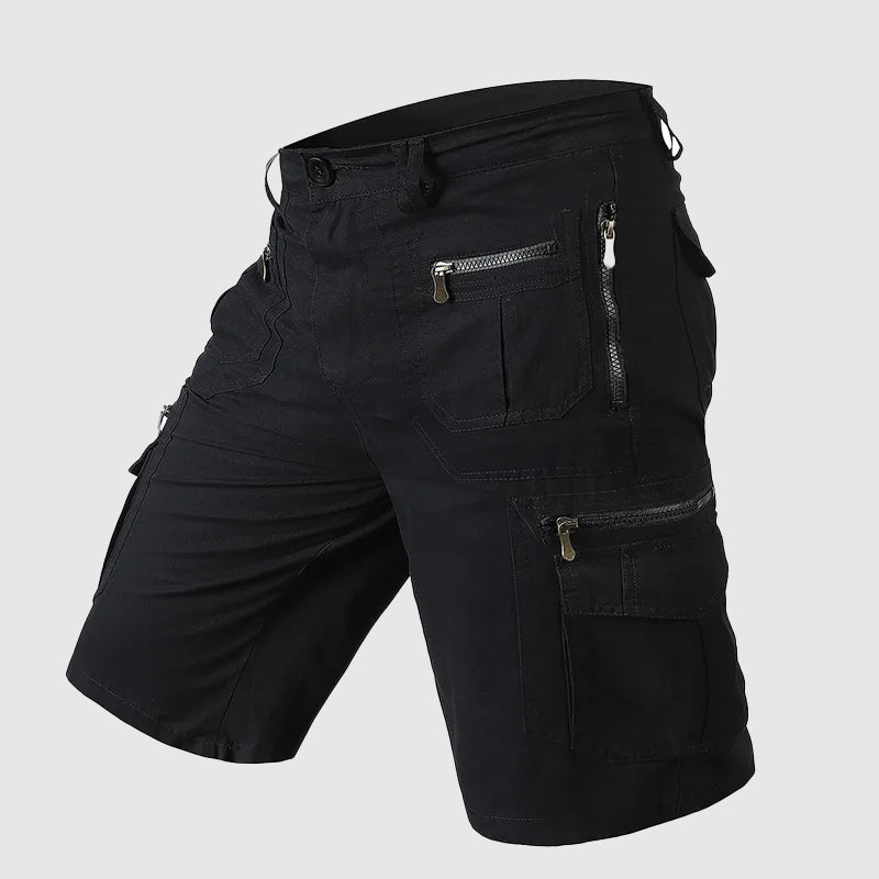 Men's Cargo Shorts Multi-Pocket Durable Knee Length