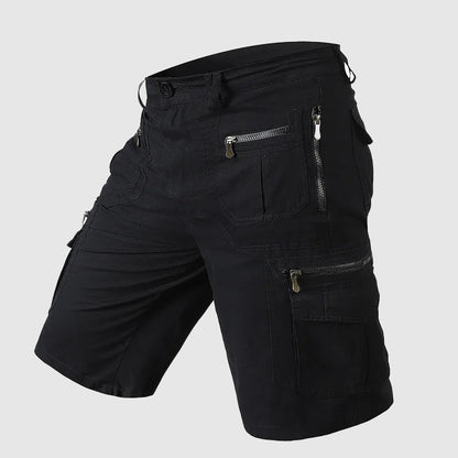 Men's Cargo Shorts Multi-Pocket Durable Knee Length