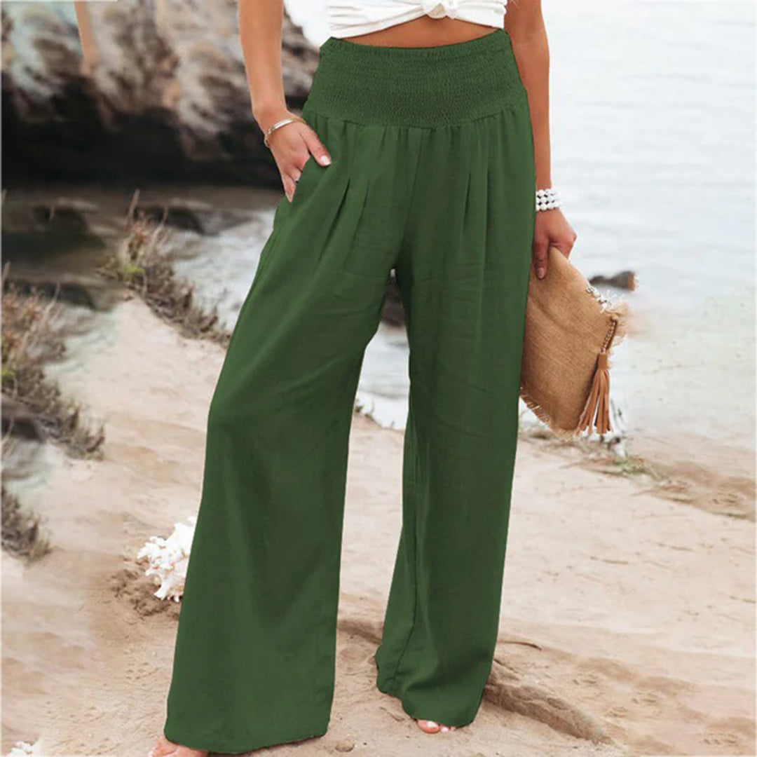 Women's Linen Stretch Pants