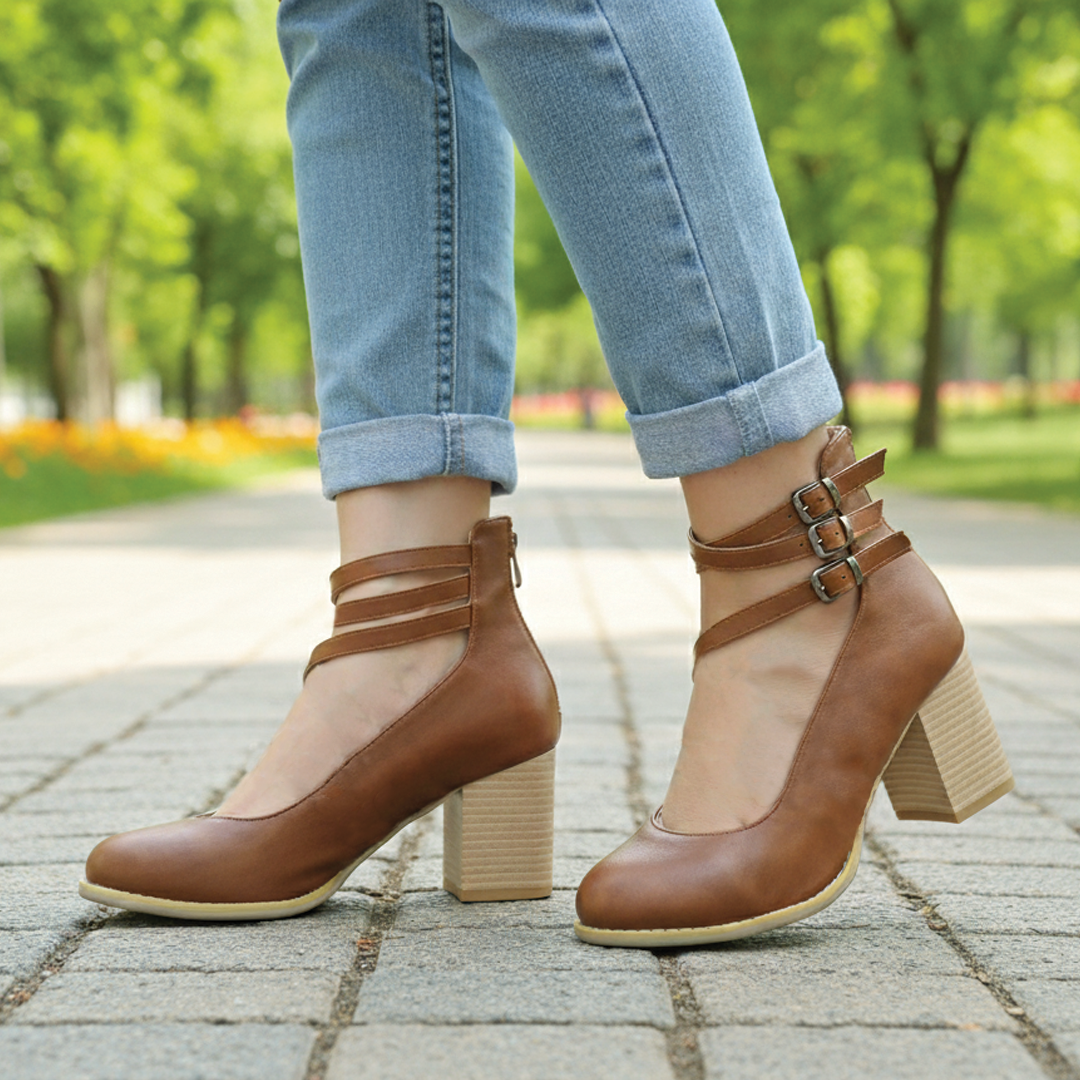 Stylish High Heel Ankle Boots