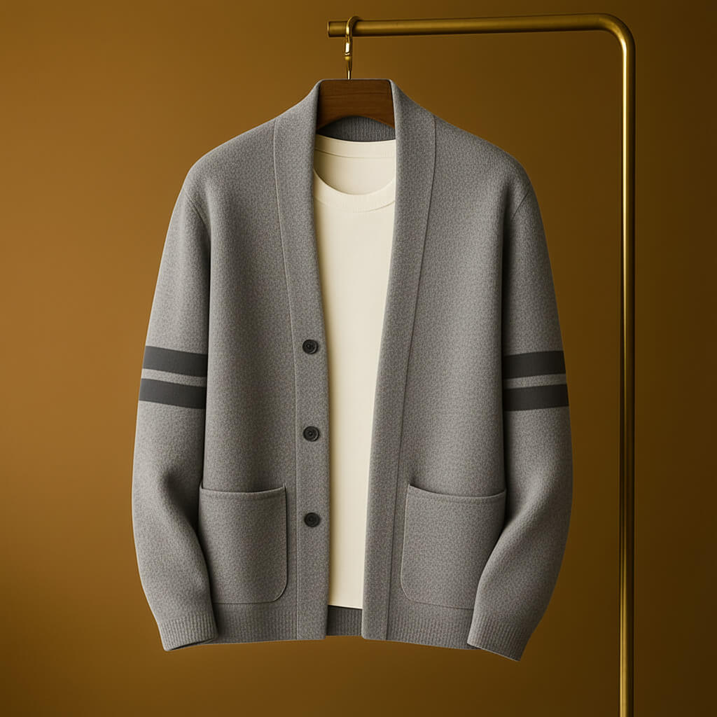 Classic Soft Merino Wool Cardigan
