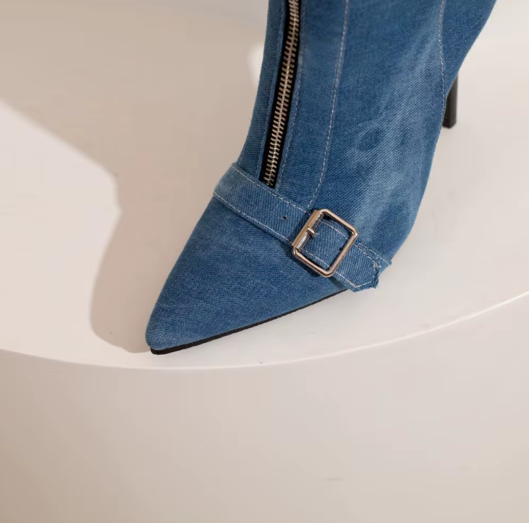 Classic Jeans Ankle Boot