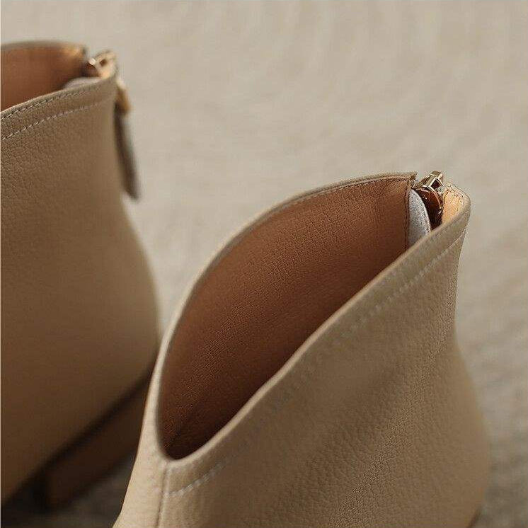 Premium Brown Ankle Boots