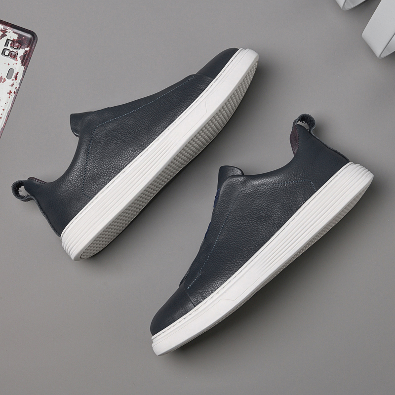 Men's Genuine Leather Sneakers