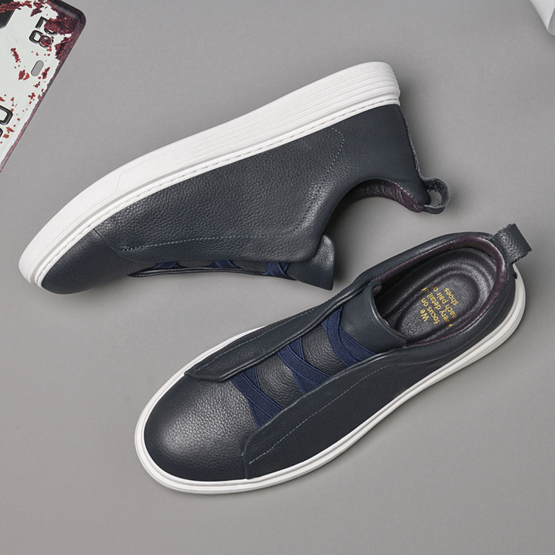 Men's Genuine Leather Sneakers