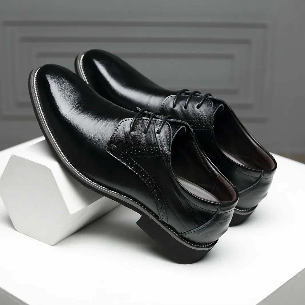 Classic Cap Toe Leather Shoes