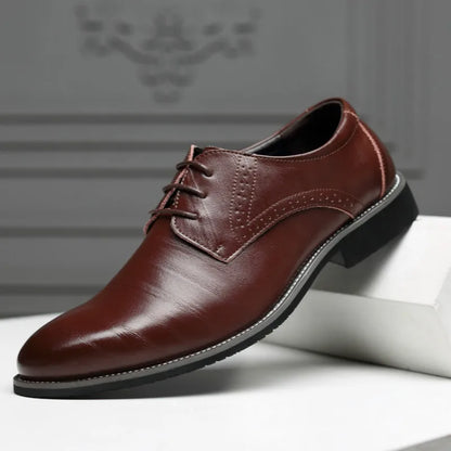 Classic Cap Toe Leather Shoes