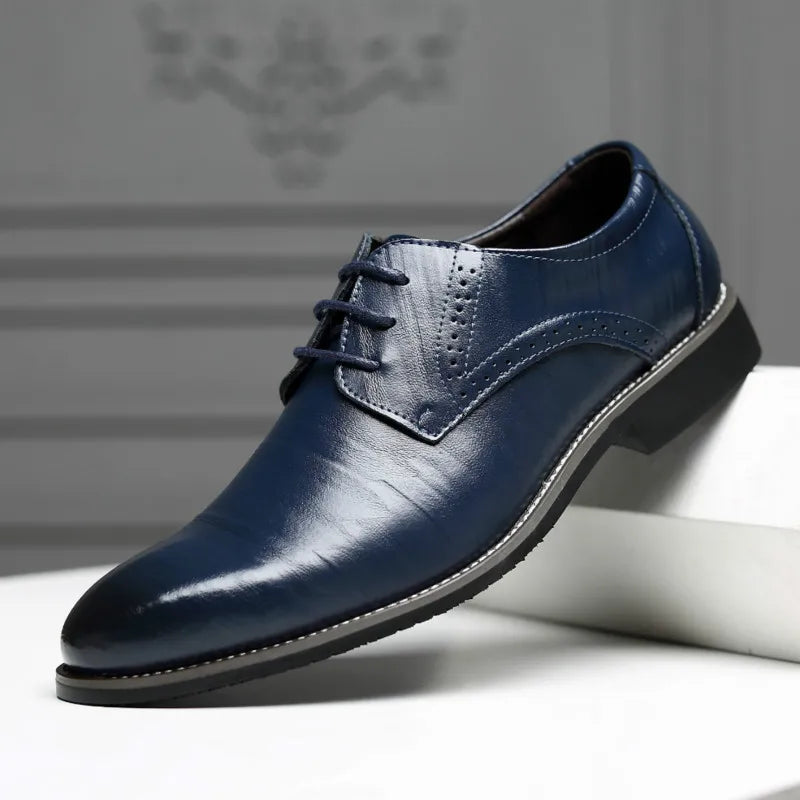 Classic Cap Toe Leather Shoes