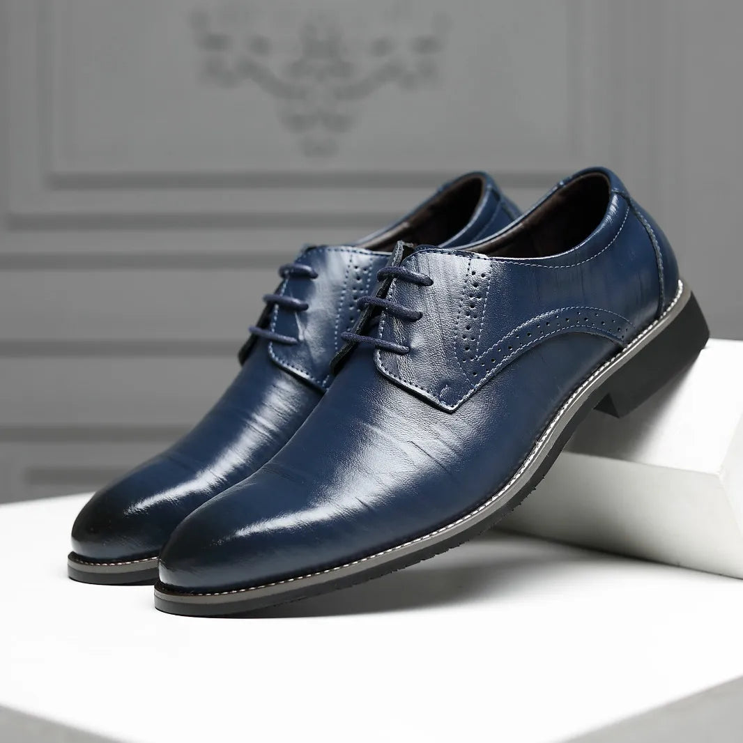 Classic Cap Toe Leather Shoes