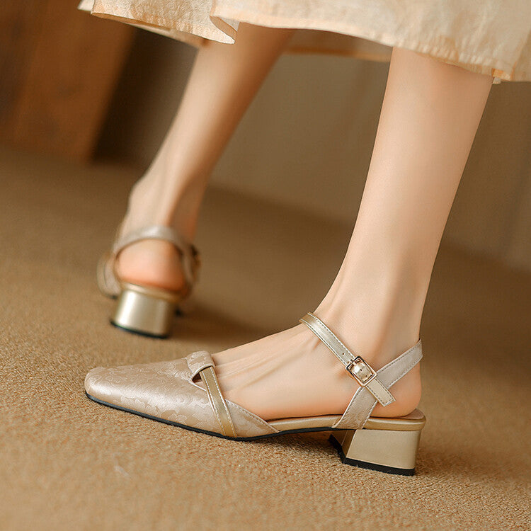 Classic Comfortable High Heel Shoes