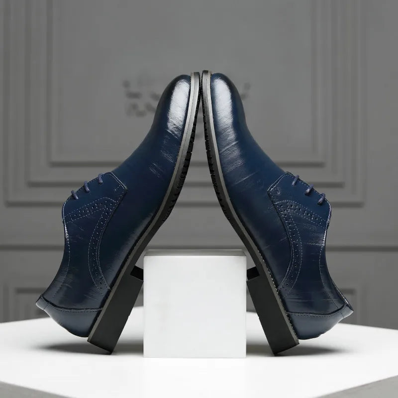 Classic Cap Toe Leather Shoes