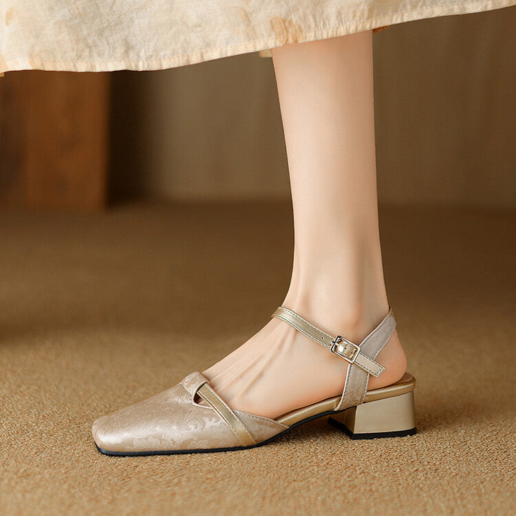 Classic Comfortable High Heel Shoes