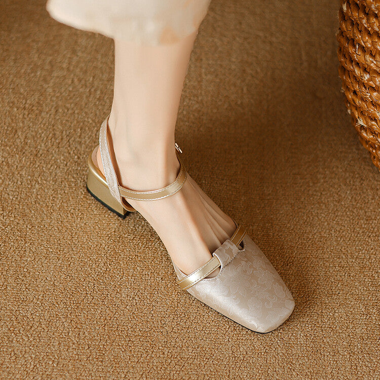 Classic Comfortable High Heel Shoes